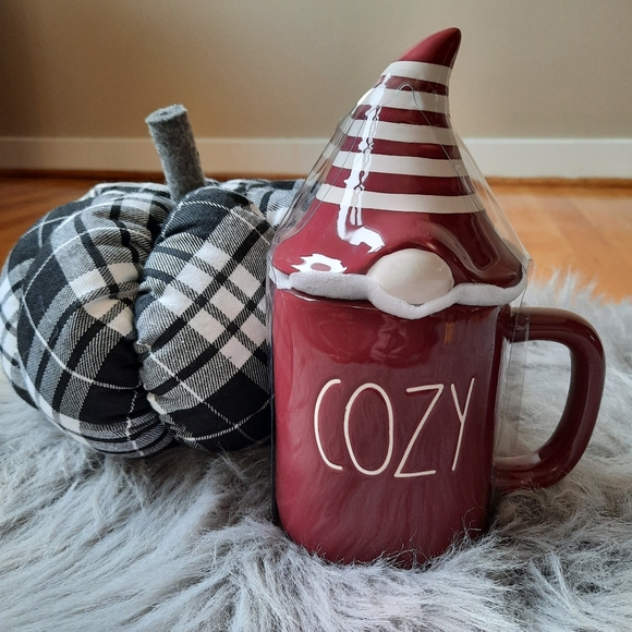 Rae Dunn Other - Rae Dunn "Cozy" two piece Fall Gnome Coffee Mug 🍂